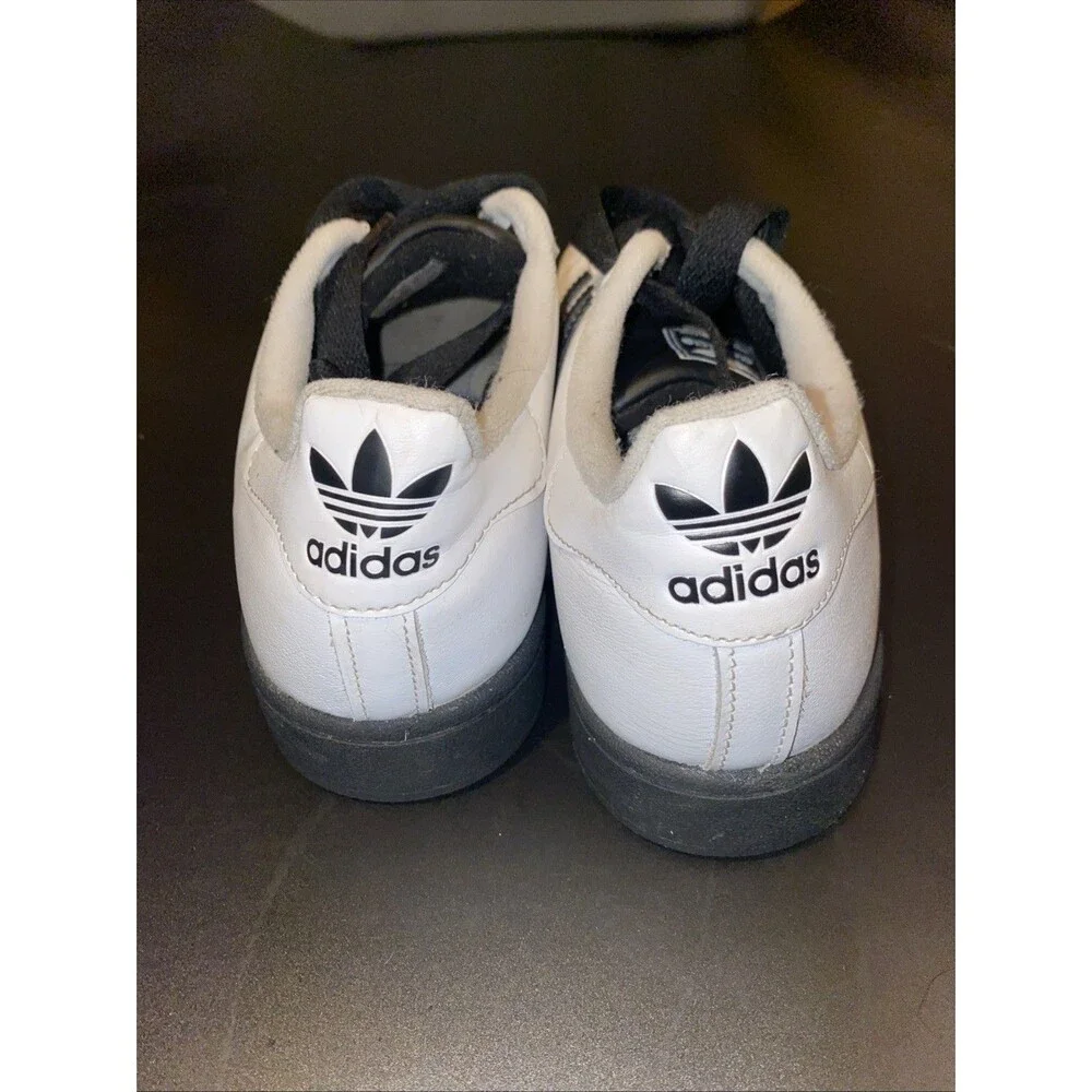 White And Black Adidas superstar II Womens Size 6.5 - Picture 3 of 5